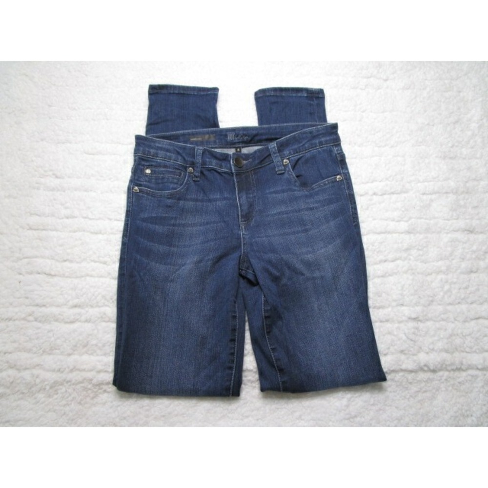 KUT From the Kloth Diana Skinny 4 Womens Jeans Medium Wash Mid Rise Inseam 30"
